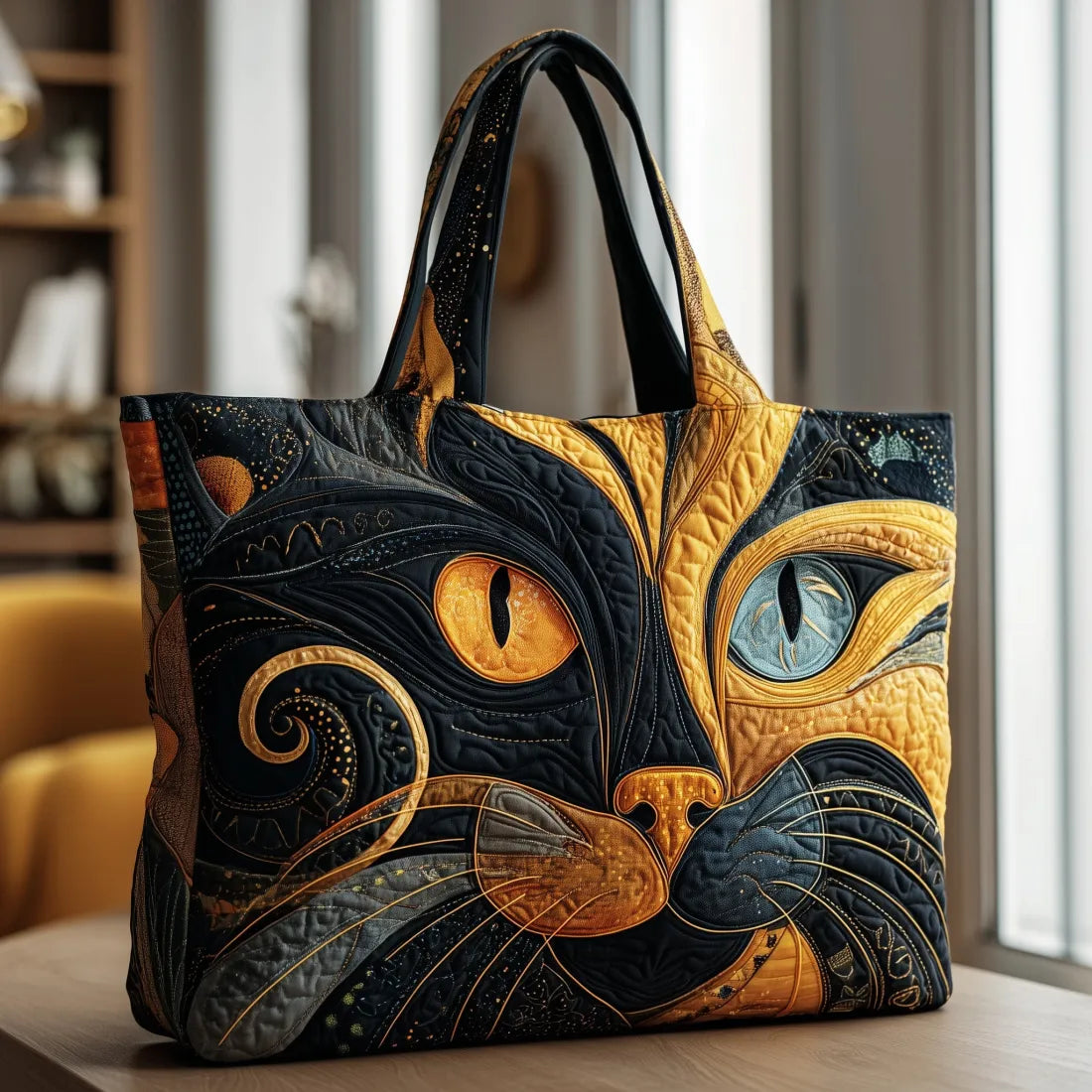 Sac fait main | Chat mystérieux