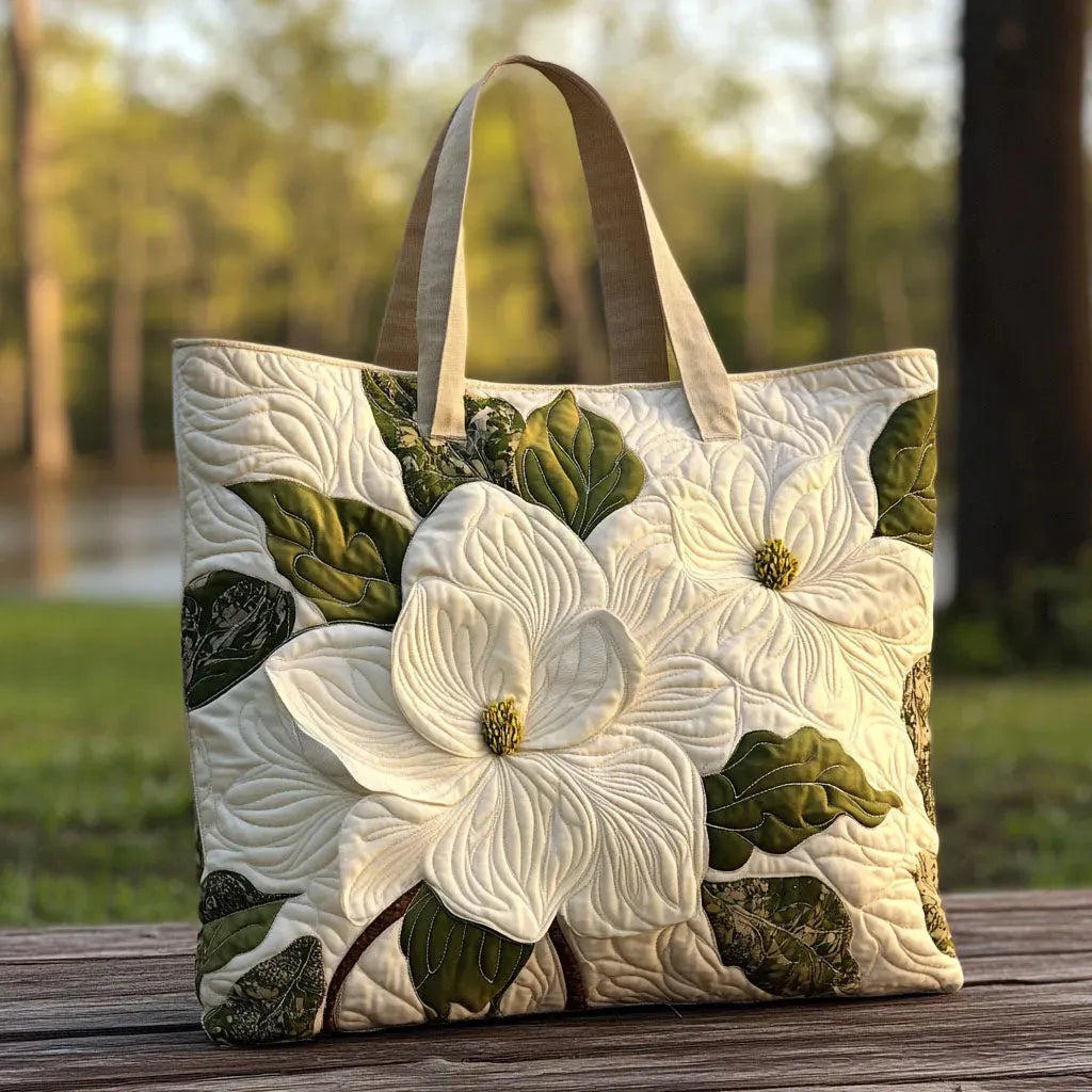 Sac à main vintage "Magnolia blanc" — Classique
