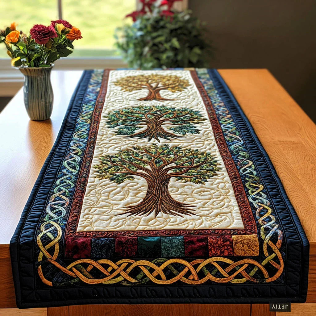 Nappe matelassée - Arbre Celtique