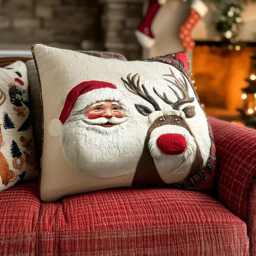 Gequilte kussenhoes - Koude Nacht