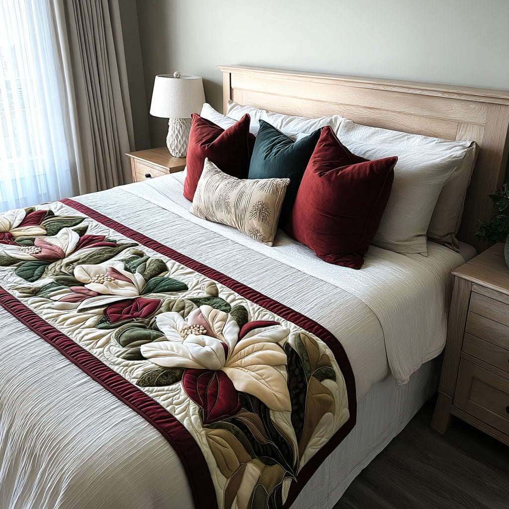 Gestikte Bedbedekking Magnolia Horizon NCU0PT7891