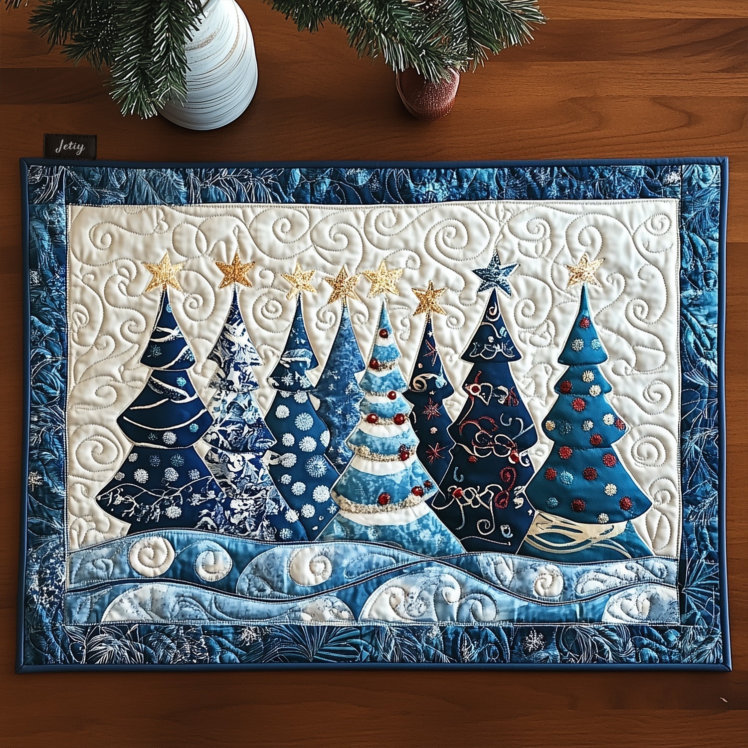 Kerst Quilted Magica Placemat NCU0PT1789