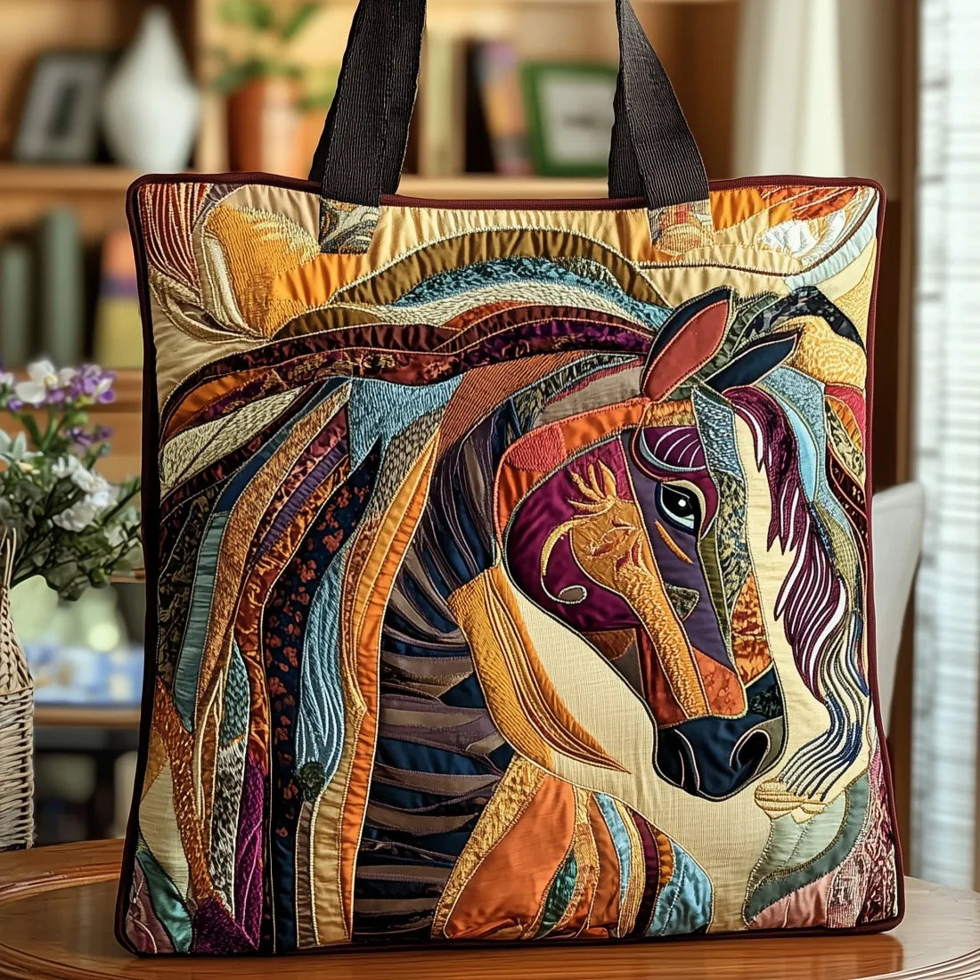 Vintage Handtas "Wilde Paard van het Westen" — Bohemian