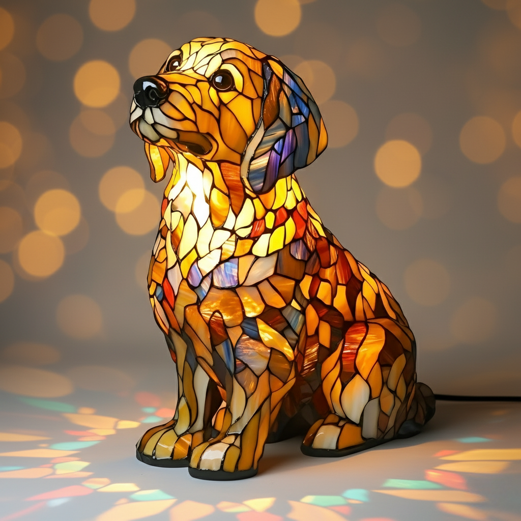 Lily het Spirituele Gouden Retriever Beeldje