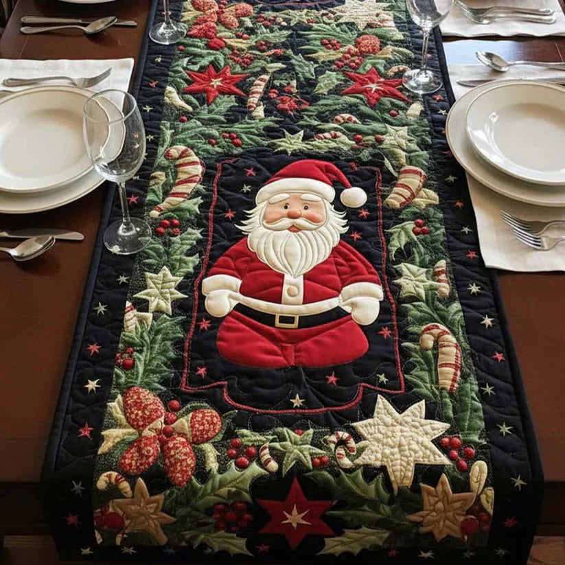 Gequilted Tafelkleed - Arctische Glans