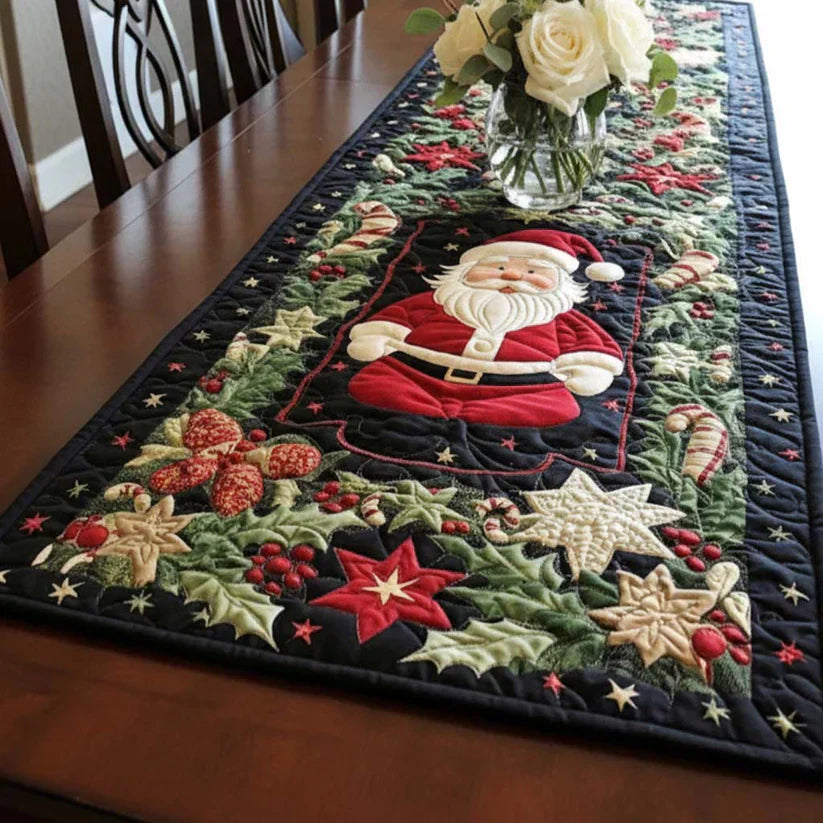 Gequilted Tafelkleed - Arctische Glans