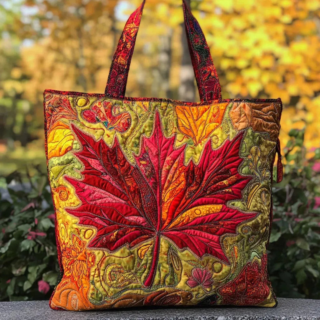 Vintage Tas "Esdoornblad" — Herfst