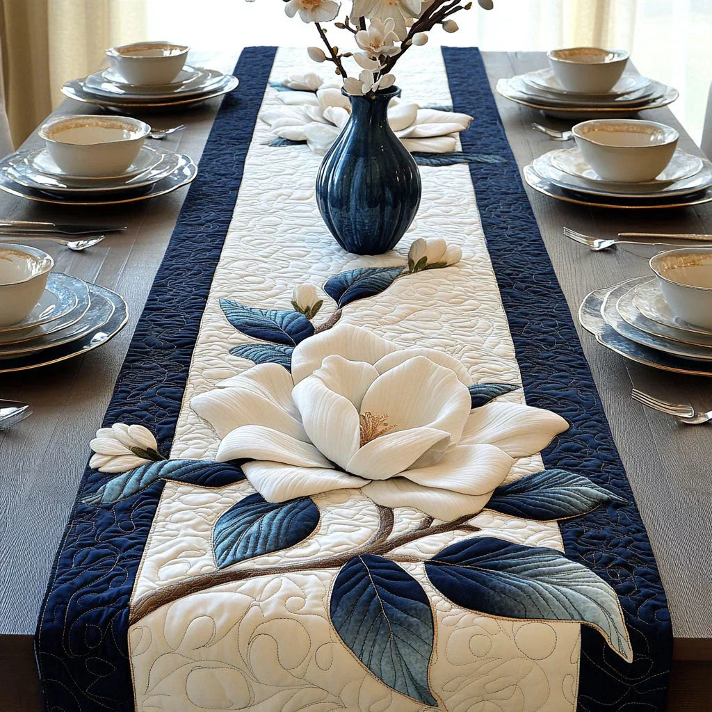 Gekleed Tafelkleed - Rustige Magnolia