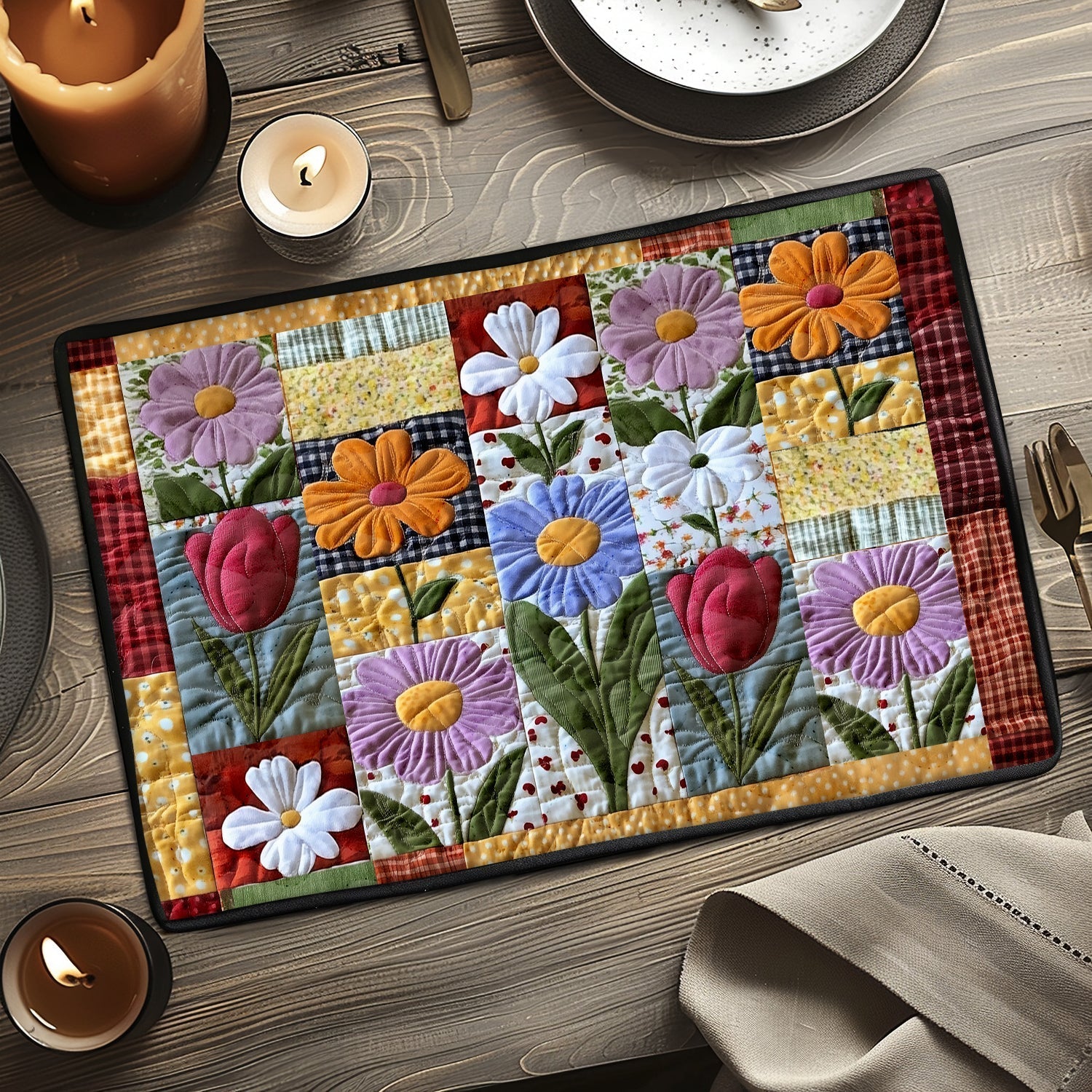 Quilted Petal Path Tafelkleed NCU0VH3898