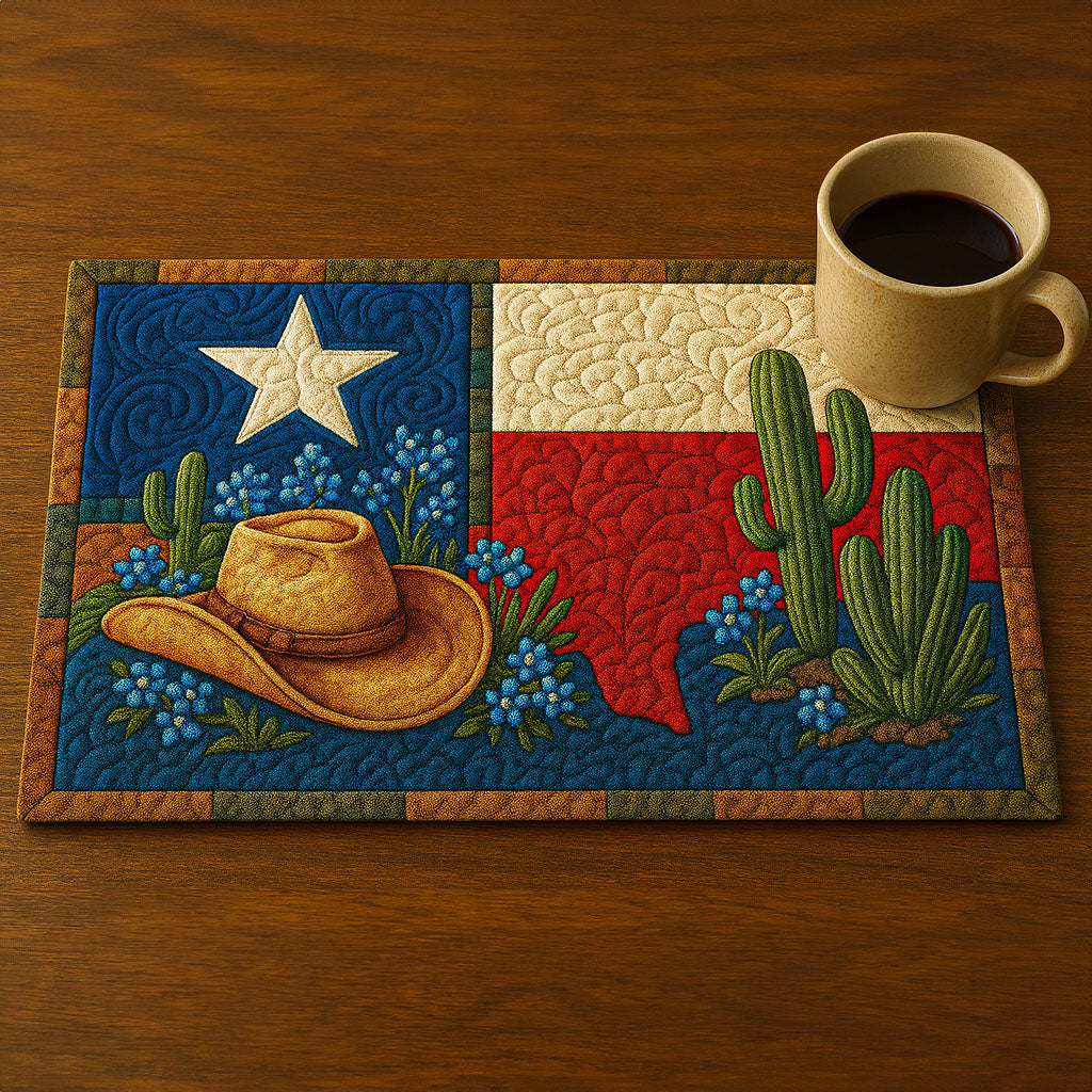 Gequiltde Texas Spirit Placemat NCU0NT5796