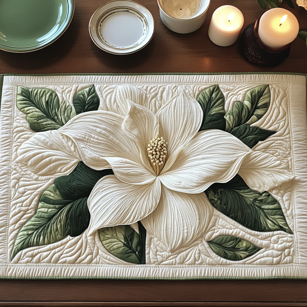 Gequilt Tafelkleed Bloom Grace NCU0VH2632