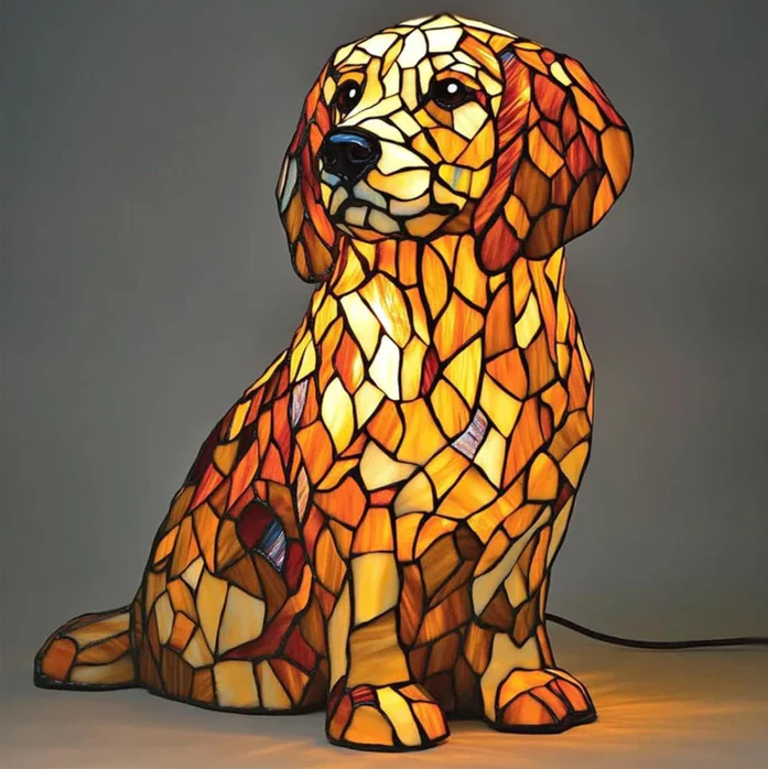 Lily het Spirituele Gouden Retriever Beeldje